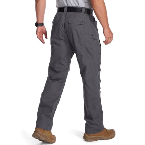 Men's Cargo Pants Ripstop Water Resistant Tactical Pants Lightweight Stretch Hiking Work Pants Outdoor Gear2