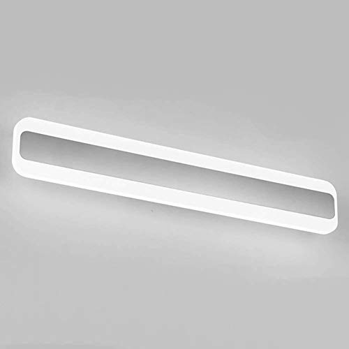 Tyue LED Sconces Lighting,LED Vanity Lights Waterproof Cool White Vanity Lights for Bathroom Mirror Vanity Lights for Bathroom Vanity Lighting Modern Warm Light Wall Lighting for Mirror-White 60cm