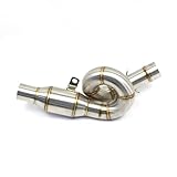 Rehaussez le style agressif de votre moto avec l'adaptateur de raccord pour système d'échappement. Cet élément essentiel améliore la connexion avec votre pot d'échappement, transformant ainsi l'apparence et le son de votre moto.