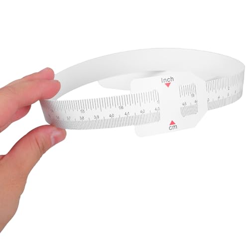 Cinta métrica flexible para medir circunferencia de cabeza 60 cm miniatura 4