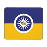 SIYTUAU Flag of Plainfield, Nj (Adopted 2019) Mouse Pad 10x12 in Waterproof Non-Slip Rubber Mouse Pad for Laptop Office Desk Accessories Gaming Mouse Pad