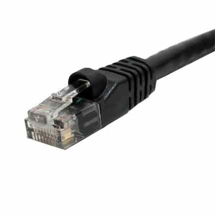 Cable Ethernet SF Cable Cat 6 UTP 50ft Negro miniatura 4