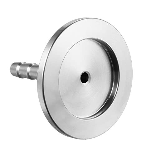 M METERXITY Clamp Hose Adapter - 1/4" OD Stainless Steel Hose Barb Pipe Fitting Apply to Hose Connection(1.575" Flange) - Image 4