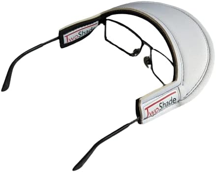 TwoShade Strapless Reversible Sun Visor Golf Tennis Beach Hat Mens Womens Two Shade Black/White