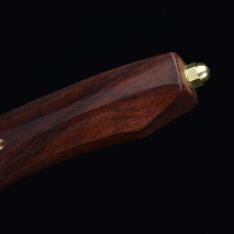 Meat Cleaver Knife, 8.5inch Hand Forged Meat Cleaver Sharp Blade Kitchen Knife China Longquan Kitchen Knife Kitchen Slicing Knife Cooking Tools Wooden Handle