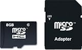  Carte Micro SD ESSENTIELB 8Go micro SDHC Loisirs