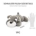 Imagen de Rusokufo Peluche Schnauzer 22 Cm Superficie Suave