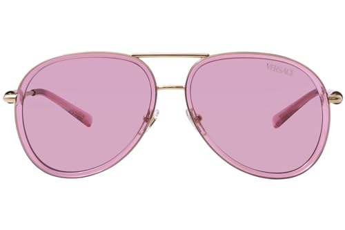 Versace Sunglasses VE 2260 100284 Pink Transparent2