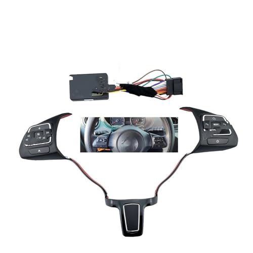 Commutateur audio de téléphone et GPS pour volant Polo et Golf | Upgrade 12 touches multifonction