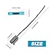 SYudwen Alternator Pigtail Connector Wiring Harness Compatible with 1994-2023 Ford Electrical Plug Wire Connection Kit, White Plastic, 1 Set