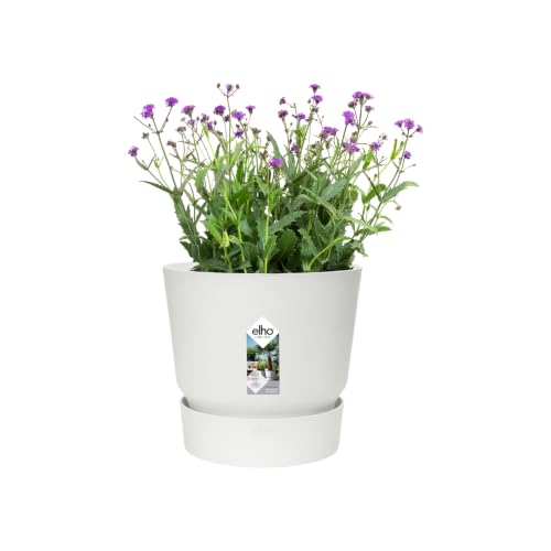 elho Greenville Rund 25cm Blumentopf - Weiss – Ansicht 8
