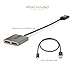 StarTech.com DP to Dual HDMI MST HUB - Dual HDMI 4K 60Hz - DisplayPort Multi Monitor Adapter with 1ft / 30cm Cable - DP 1.4 Multi Stream Transport Hub, DSC | HBR3 - DP to HDMI Splitter (MST14DP122HD)