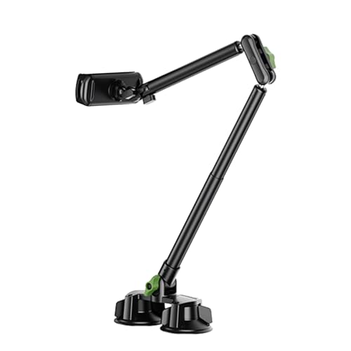 Support pliable pour appels vidéo mains libres stable avec base ventouse fixe