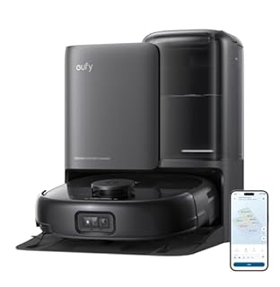 eufy Robot Vacuum E25, HydroJet System with Roller Mop, 20,000 Pa Turbo High Suction, All-in-One Robot Vacuum and Mop Combo for Home, Edge-to-Corner Cleaning, Zero-Tangle Design, AI Obstacle Avoidance