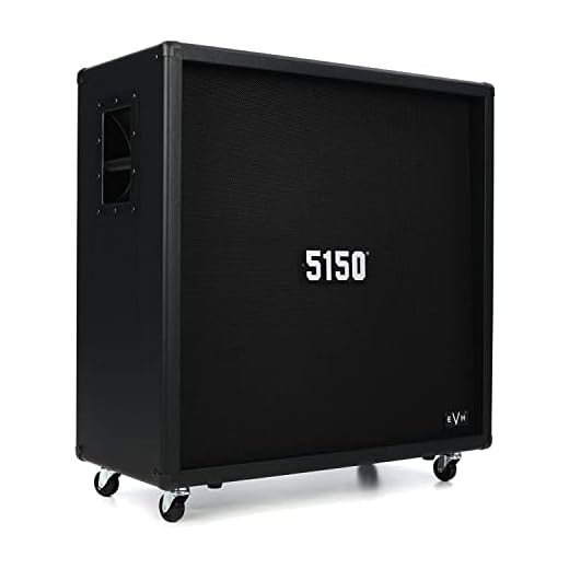 EVH 5150 Iconic Series 160-watt 4 x 12-inch Cabinet - Black