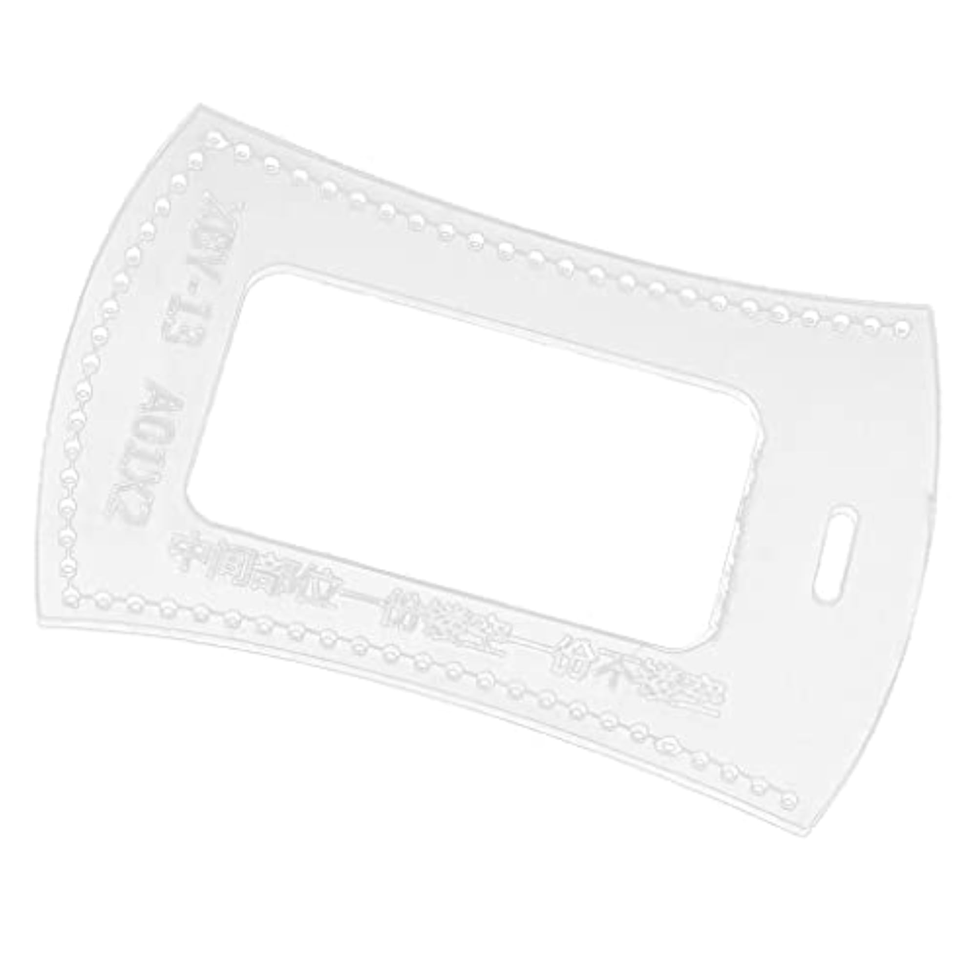 Round Circle Template Ruler Tool for Drafting and Drawing