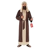 Morph Disfraz José Adulto, Traje de Natividad, Vestuario para Eventos Temáticos, L