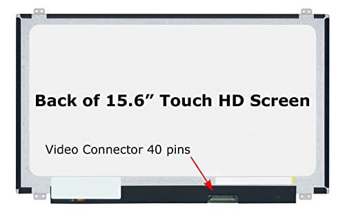 SCREENARAMA New Screen Replacement for HP 15-DA0012DX OnCell Touch, HD 1366x768, Glossy, LCD LED Display with Tools