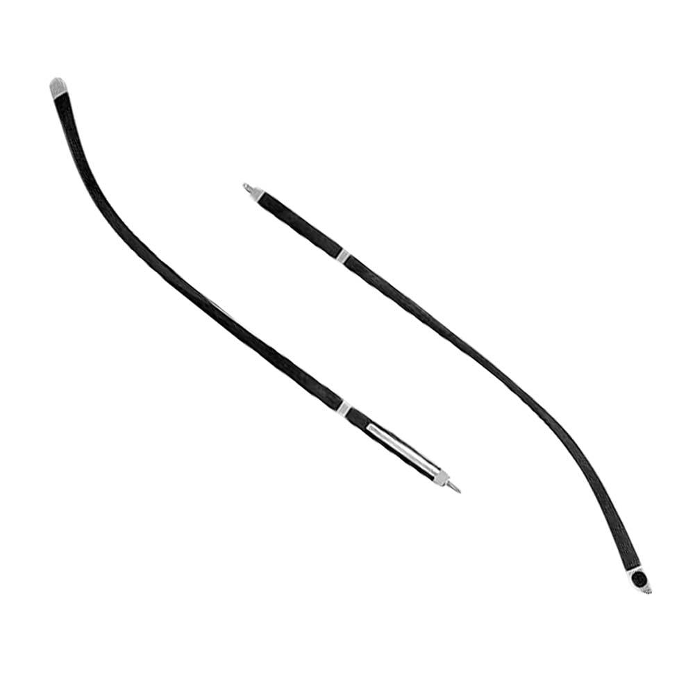 ZXGRfdefa Temple leg, 1 Pair Black Eyeglass Temples Metal Plastic Straight Tooth Glasses