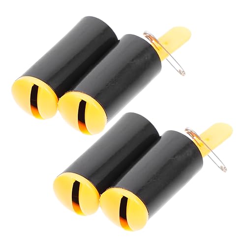 GALPADA Exercising Whistle Set of 2 Made of Steel Abs Bird Training Supply Random Color