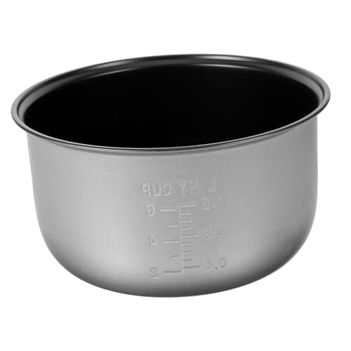 PartyKindom Olla para Olla Arrocera de Aluminio Antiadherente Gran Capacidad Multifuncional Repuesto para Cocedor de Arroz y Molde para Pasteles