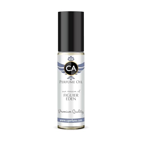 CA Perfume Impression of Figuier Eden Unisex Fragrance Oil Aromatic Fruity Scent Long Lasting Perfumes for Women &amp; Men Travel Size TSA Ready Mini Parfum Body Oil Roll-on 0.33 Fl Oz 10ml