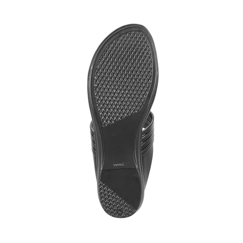 Image of Walkway Women Synthetic Leather Wedge Heel Fashion Sandal