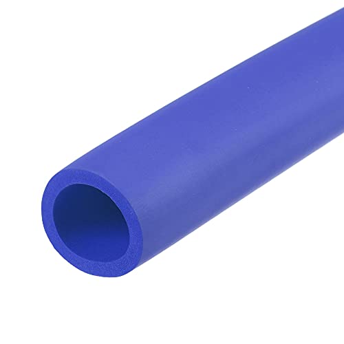 Image of uxcell Foam Tubing for Handle Grip Support, 28mm ID 38mm OD 1m Length Blue