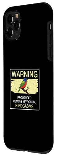 Prolongée Vue Coque iPhone 11 Pro Forme Oiseau Sécurité Vue Écran Protection Fanons