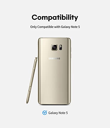 Goospery Canvas Wallet For Samsung Galaxy Note 5 Case (2015) Denim Stand Flip Cover - Green #TOP5