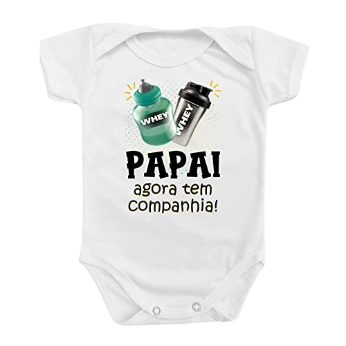 Body infantil “Papai agora tem companhia”