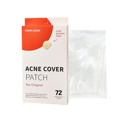 Original Hydrocolloid Acne Patches, Unscented, Drug-Free, for Face, 36 Count, Sheet Form (36 Count/Box,2Box)