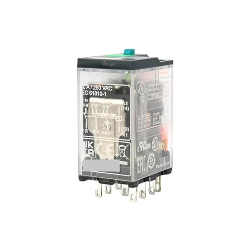 Relé electromecánico compacto RXM3AB2 24VDC 230VAC para automatización industrial 3