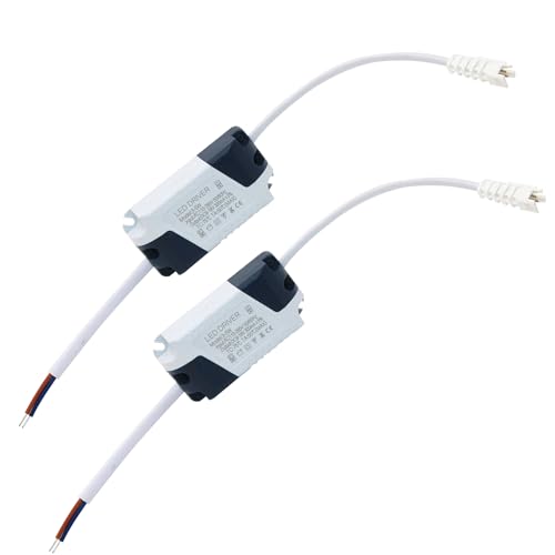 3~5W LED Driver, Constant Current 300mA AC 85~265V Output 12~18V SM Male Connector External Power Supply Rectifier Transformer for LED Ceiling Lamp