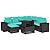 YuuSsea Patio Furniture Set with Table, Chairs - Rattan Wicker Conversation Set for Outside, Balcony, Garden, Porch - 8 Piece