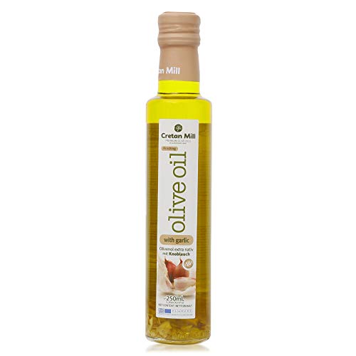 Extra natives Olivenöl verfeinert mit Knoblauch 250ml aromatisches Garlic Oil Oliven Öl Knoblauchöl aus Kreta Griechenland Cover