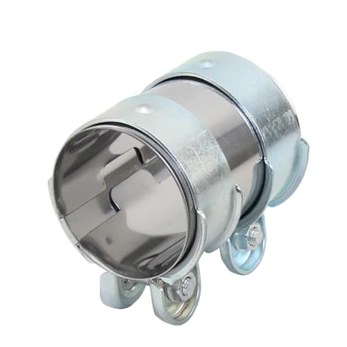Collier de serrage echappement double manchon kingsea raccord de tube inox voiture 60 x 95 mm