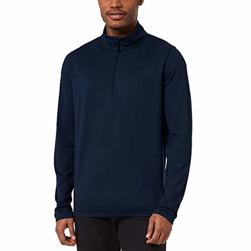 32 Degrees Heat Men's Soft Quarter Zip Long Sleeve Pullover Shirt - Main Image