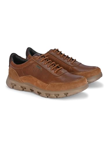 Image of MONDAIN Sandals for Men | Leather | Comfortable Stylish | Premium Look | Durable Everyday Footwear | Casual & Formal Wear | Office, Daily Use & Outings | Modern Design | Comfort Focused Fit |