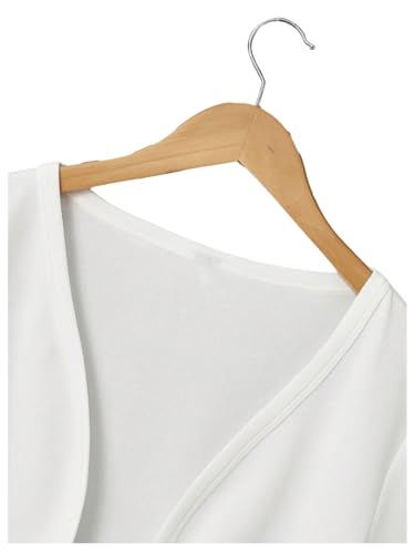 SOLY HUX Girl's Long Sleeve Cropped Cardigan Open Front Casual Bolero Shrug3