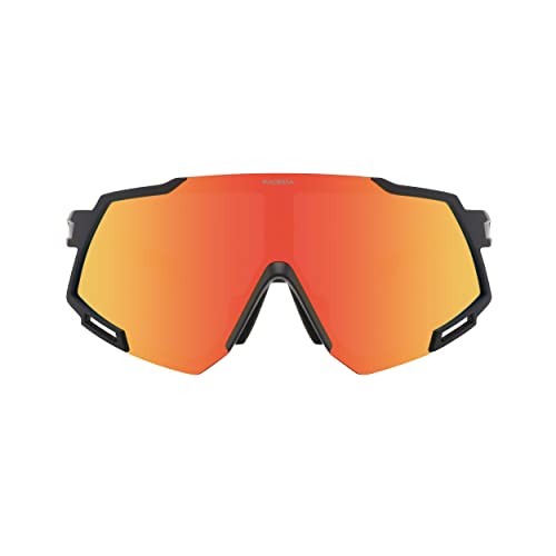 Lunette de sport solide et légère polarisée UV 400 homme femme avec 3 verres interchangeables pour le cyclisme, la pêche, le golf, la course + cordon + socle verre myopie (+ étui et pochette OFFERT) - Image 3