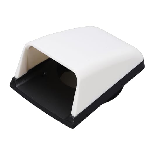 Haofy Ventilación de Capota para Barco, 85 Mm, Plástico ABS, Resistente a la Intemperie, Capota de Entrada Marina, Entrada de Grado de Ventilador para Yate, Embarcación Marina, RV,