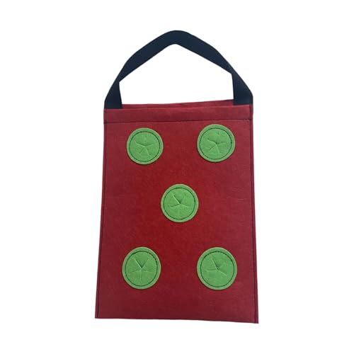 Voihamy Bolsas De Cultivo para Fresas | Bolsa Colgante para Tomates,Contenedor de Tela No Tejida para Tomates, Pimientos y Plantas