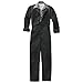 Red Kap Men's Tall Size Twill Action Back Coverall, Black, 44 Long