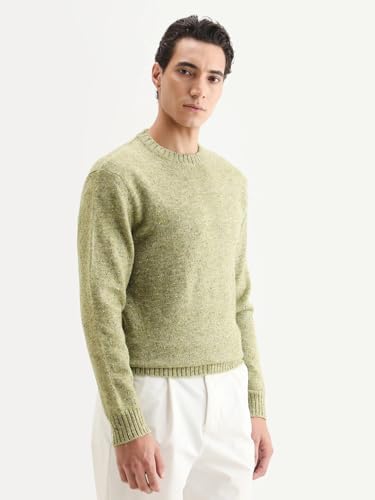 Image of Rare Rabbit Regular fit Speckled Print Sweater