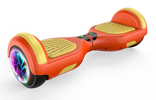 SISIGAD Hoverboard für Kinder, 16,5 cm (6,5 Zoll) Hoverboard, selbstbalancierender Elektro-Scooter für alle Gelände, Hoverboard, Offroad-Board mit Bluetooth, für Kinder und Erwachsene, Marineblau Cover