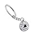 Produktbild Chunyang Glück Aquare Dice Anhänger Schlüsselanhänger aus Metall Startseite Auto Gamble Keyrings Schlüssel-Halter-Dekor-Zubehör