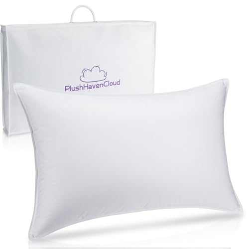 Almohada de Plumón Blanco Tamaño Queen Suave miniatura 7