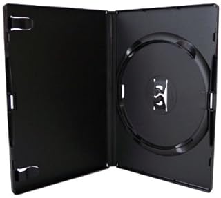 20 x Single Black Amaray DVD Replacement Cases