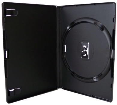 20 x Single Black Amaray DVD Replacement Cases